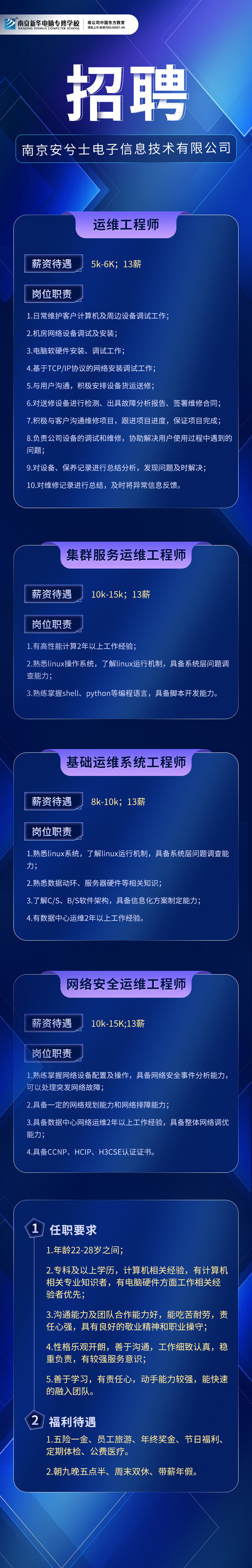 招賢納士，“職”等你來！